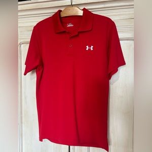 Under Armour Men’s Small heatgear short sleeve polo